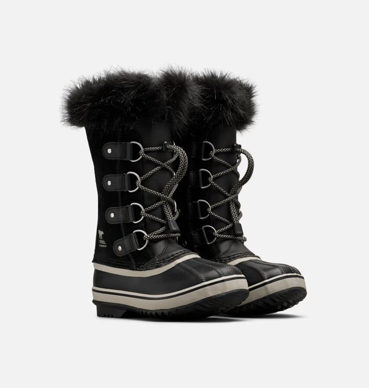 Botas Nieve Sorel Niños - Youth Joan Of Arctic™ Negras - 92416-JPKZ